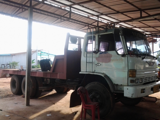 HINO FM176 เครื่อง EL100 ขึ้นแมคโค200สบาย ภาษีเต็ม ยางดี10เส้น