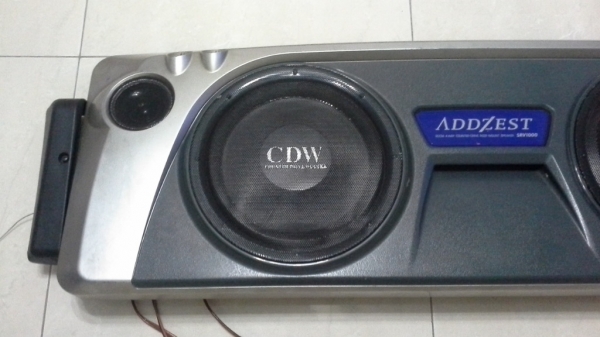 ลำโพงแผง Addzest 4ch 180W สวยๆเสียงดี Made in Japan ลำโพงแผง Addzest 4ch 180W สวยๆเสียงดี Made in Japan