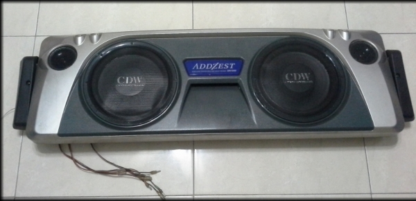 ลำโพงแผง Addzest 4ch 180W สวยๆเสียงดี Made in Japan