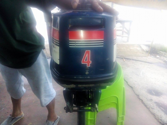 ขายเครื่อง Yamaha 4 แรงม้า สตาร์ทติดง่าย สภาพดี 9,500 ใช้ได้เลย