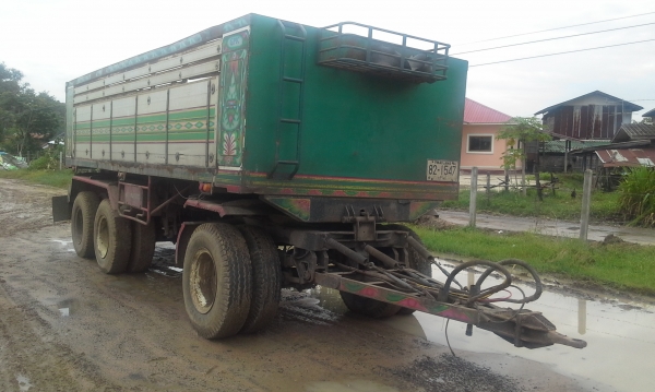 ขายด่วนลดราคาอีกครับ เหลือ480000 บาทขายลูกพ่วงดั้มสามคาน  สภาพสวยพร้อมใช้งาน เล่มทะเบียนพร้อมโอน เจ้าของขายเองต่อรองได้คับ