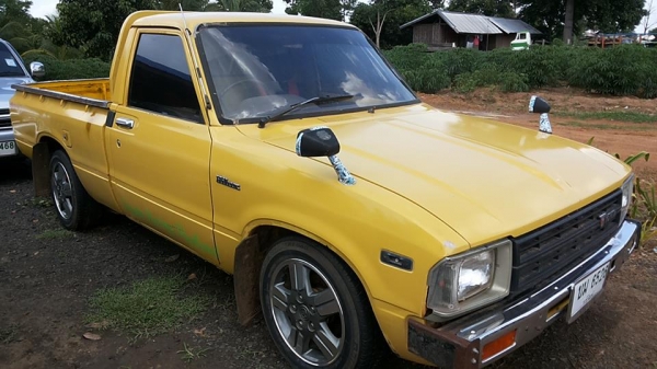 **75,000 บ.ต่อรอง**ขายตอนเดียวเก๋าๆ ม้ากระโดด4ขอ TOYOTA RN30 เครื่องเดิม เบนซิน12R แรงดี ประหยัด แน่นๆ เกียร์ดีไม่หลุด ช่วงล่างเดิมๆ คัสซีเดิมๆ มีผุมีเก็บมา เก็บหน่อย แจ่มเลย กระบะดีพื้นยังสวย ภายในเก๋งสวยคอนโซลเต็ม พ.ธรรมดา ล้อแม็กสวย ยางดี4เส้น สีสันสวย