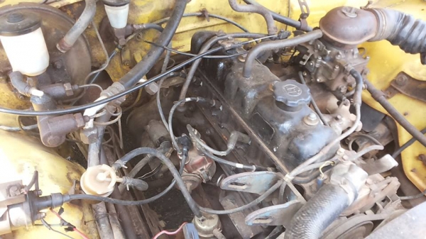 **75,000 บ.ต่อรอง**ขายตอนเดียวเก๋าๆ ม้ากระโดด4ขอ TOYOTA RN30 เครื่องเดิม เบนซิน12R แรงดี ประหยัด แน่นๆ เกียร์ดีไม่หลุด ช่วงล่างเดิมๆ คัสซีเดิมๆ มีผุมีเก็บมา เก็บหน่อย แจ่มเลย กระบะดีพื้นยังสวย ภายในเก๋งสวยคอนโซลเต็ม พ.ธรรมดา ล้อแม็กสวย ยางดี4เส้น สีสันสวย