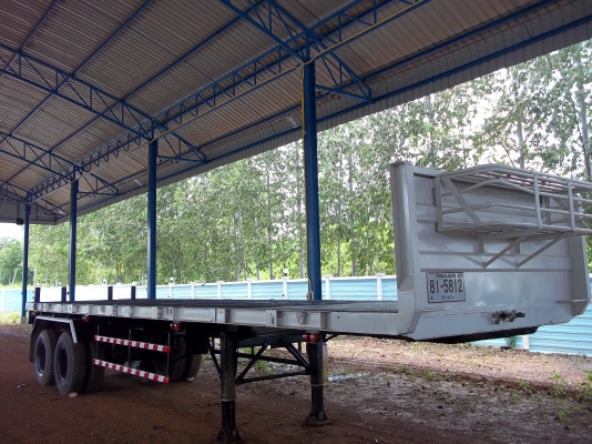 ขาย หางพื้นเรียบ 2 เพลา / ยาว 10 เมตร / ยางไหม่ 10 เส้น ( ขาย 3 แสน  )