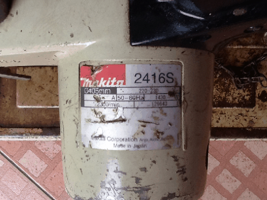 ขายไฟเบอร์ตัดเหล็ก Makita 2416S แท้ 100\%