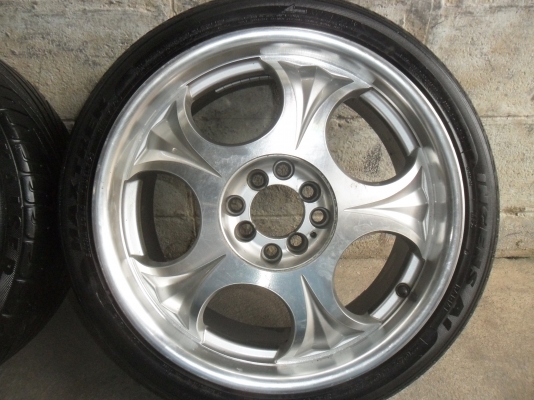 ล้อแม็ก 17นิ้ว 4รู100/114 พร้อมยาง สวยๆ 4 ล้อ ราคา 6900 บาท ล้อแม็ก 17นิ้ว 4รู100/114 พร้อมยาง สวยๆ 4 ล้อ ราคา 6900 บาท