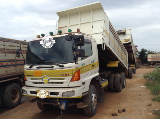 ขายสิบล้อดั้มพ่วงแม่ลูกออกห้างป้ายแดงปลายปี53HINO FM344ซีรี่ย์500