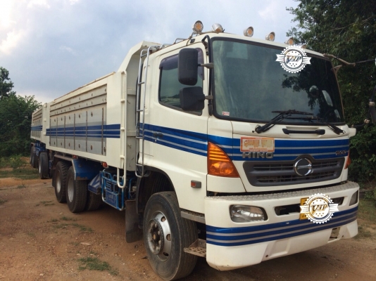 ขายสิบล้อดั้มพ่วงแม่ลูกออกห้างป้ายแดงปลายปี53HINO FM344ซีรี่ย์500