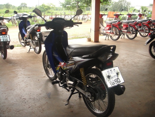 ขายฮอนด้าเวฟ 125 สีน้ำเงิน-ดำ ดิสหน้า - หลัง ทะเบียนพร้อมชุดโอน ขายฮอนด้าเวฟ 125 สีน้ำเงิน-ดำ ดิสหน้า - หลัง ทะเบียนพร้อมชุดโอน