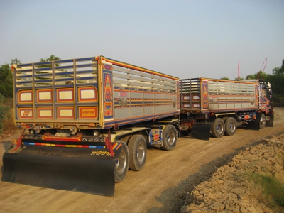 ขายรถสิบล้อ Isuzu DECA 360 ดั้มเนียม ปี55 แม่ลูก ต่ออู่ไทเทเลอร์ รถยังใช้งานอยู่