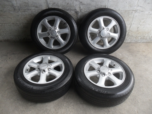 ล้อแม็ก 16นิ้ว 6รู อีซูสุ พร้อมยาง สวยๆ 4 ล้อ ราคา 6900 บาท