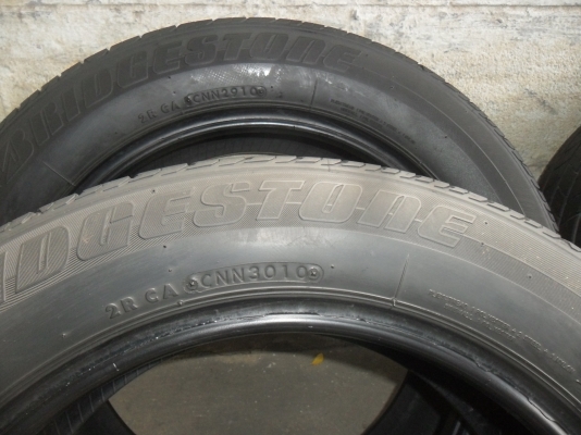 ยาง BRIDGESTONE 185/60R15ปี10 สวยๆ 4 เส้น ราคา 1700 บาท