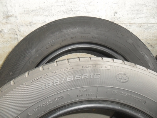 ยาง GoodYear 195/65R15 ปี11 สวยๆ 4 เส้น ราคา 1700 บาท