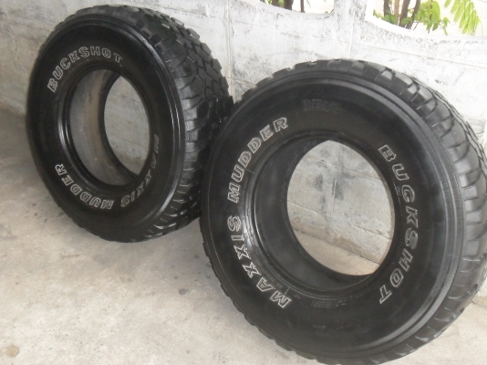 ยาง MUD MAXXIS 285/75R16 ปี09 สวยๆ 1 คู่ ราคา 2700 บาท ยาง MUD MAXXIS 285/75R16 ปี09 สวยๆ 1 คู่ ราคา 2700 บาท