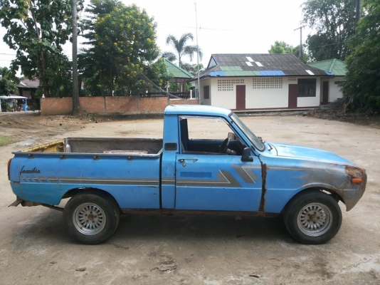 มาสด้า1000 ฝาท้ายเล็ก ทะเบียนโอน เครื่องa12 เครื่องดี รถสีฟ้ารถเดิมๆ ราคา 18000