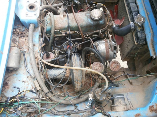 มาสด้า1000 ฝาท้ายเล็ก ทะเบียนโอน เครื่องa12 เครื่องดี รถสีฟ้ารถเดิมๆ ราคา 18000