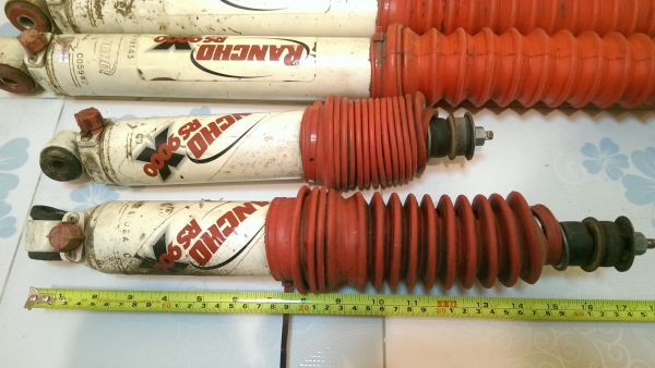 โช้ค rancho rs9000x ปรับแข็งอ่อน 9 ระดับ