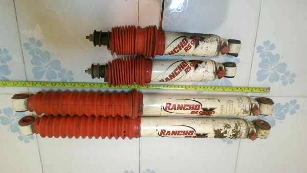 โช้ค rancho rs9000x ปรับแข็งอ่อน 9 ระดับ