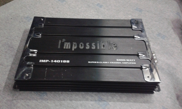 ขายแอมป์ I'mpossible IMP-14088(2ch) 6000W Calss D  รับประกันคุณภาพขายถูกๆ