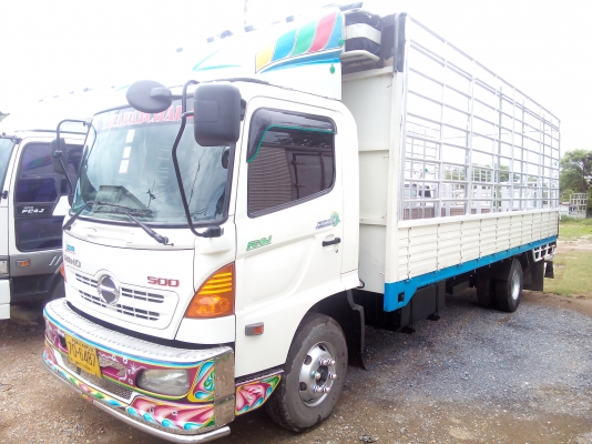 6 ล้อกลาง  *Euro.3*  HINO (SERIES.500)  FC9JLLA 175 แรงม้า+*คอมมอนเรว* ยาว6.50ม. * รถสวยเดิม *รถห้างแท้*  เอกสารพร้อมโอน