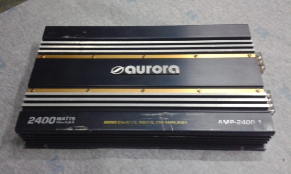 ขายแอมป์ AURORA  AMP-2400.1 (2ch) Calss D รับประกันคุณภาพขายถูกๆ