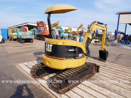 รถขุด CAT 303CR S/N CAR038XX นำเข้า สภาพดี บจก.สหสินอีควิปเม้นท์ โทร.081-5851880, 02-5168100-1 www.sahasinequipment.com