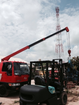 ฮีโน่ fb4j เครื่องยนต์ Jo5c ติดเครน2.5ตันราคาถูก 590000 บาทพร้อมโอน