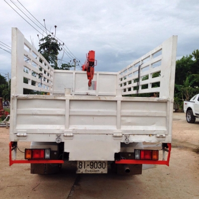 ฮีโน่ fb4j เครื่องยนต์ Jo5c ติดเครน2.5ตันราคาถูก 590000 บาทพร้อมโอน