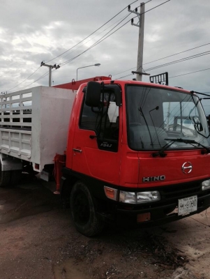 ฮีโน่ fb4j เครื่องยนต์ Jo5c ติดเครน2.5ตันราคาถูก 590000 บาทพร้อมโอน