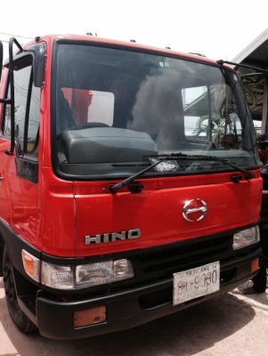 ฮีโน่ fb4j เครื่องยนต์ Jo5c ติดเครน2.5ตันราคาถูก 590000 บาทพร้อมโอน