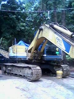 ขายแบคโฮkobelco120mark3ราคา750000