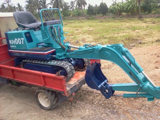 ขายรถบรรทุกเครื่องเกษร4*4ดั้มได้เลี้ยวเอวอ่อนพร้อมรถแบคโคKubota - 07