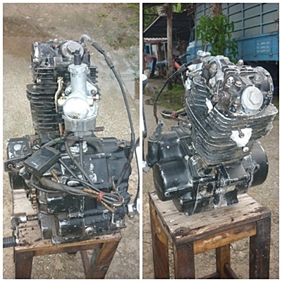 โครง-เครื่อง honda tlr200