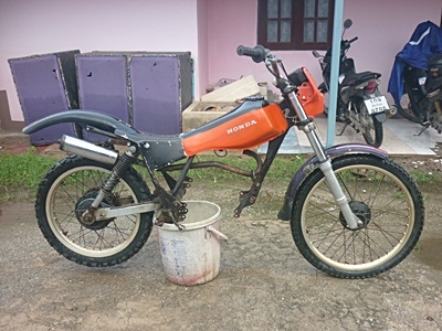 โครง-เครื่อง honda tlr200