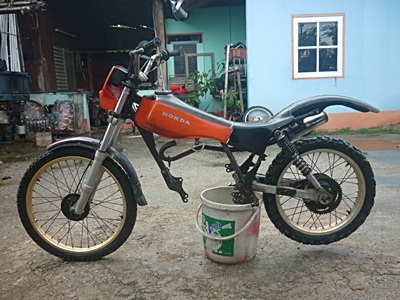 โครง-เครื่อง honda tlr200