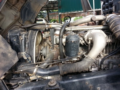 ขายรถสิบล้อ 2 เพลา มิตซู 527 ยูโรวัน อินเตอร์คูลเลอร์