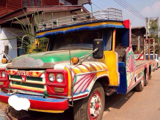 ขายรถเกี่ยวข้าว เกษตรพัฒนา + หางปลา10ล้อเพลาเดียวฟูโซ่