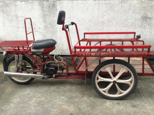 รถ HONDA. เวฟ 125 CC. ซาเล้ง เครื่องติดง่าย วิ่งได้ปกติ