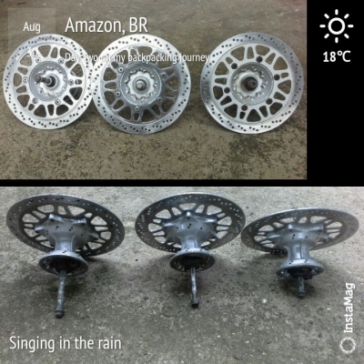 ขายดุมหน้า Suzuki RG Gamma150