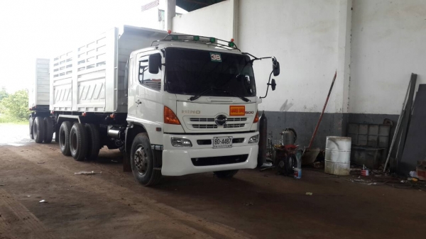 ขายด่วนHINO MECA260ซีรี่5 ปี2548แม่ลูกสามิตรรอนเฉียงสภาพสวยพร้อมใช้ราคาไม่แพงโทร0843923995