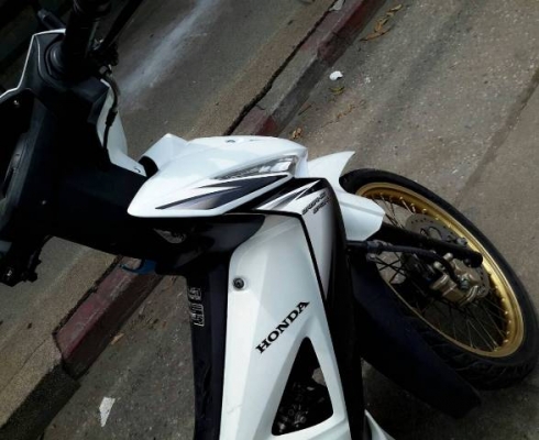 wave125x ปี51 กท166 เครื่องเดิม 15500