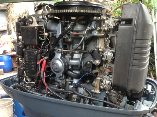 ขายเครื่องยามาฮ่า 90 แรง 2 จังหวะ นำเข้าญีปุ่นพร้อมใช้