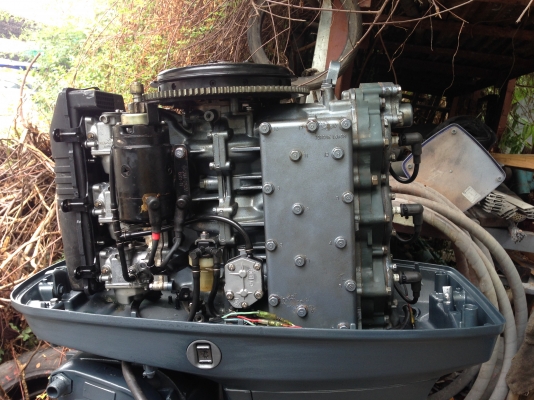 ขายเครื่องยามาฮ่า 90 แรง 2 จังหวะ นำเข้าญีปุ่นพร้อมใช้