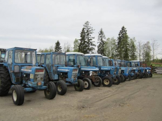 Ford รถแทรกเตอร์การเกษตรเพื่อการส่งออก