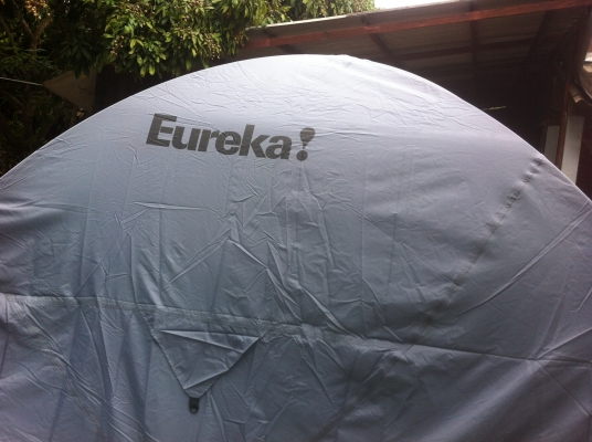 เต็นท์โดม Eureka ขนาด5-6คน สบายๆ เสาเป็นท่อนๆแบบสวมต่อกันกางง่าย เต็นท์โดม Eureka ขนาด5-6คน สบายๆ เสาเป็นท่อนๆแบบสวมต่อกันกางง่าย