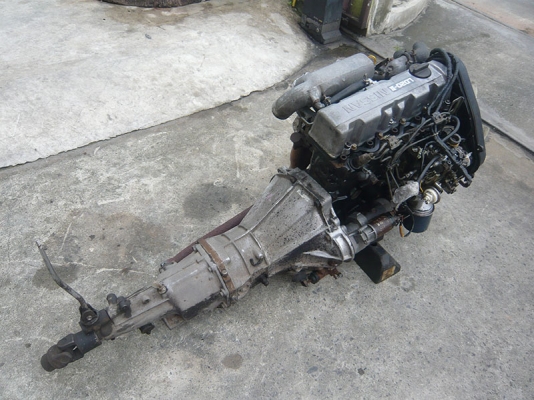 ขายเครื่องยนต์ดีเซลสุดประหยัดนิสสัน Ld20 พร้อมเกียร์ 12550 บาท