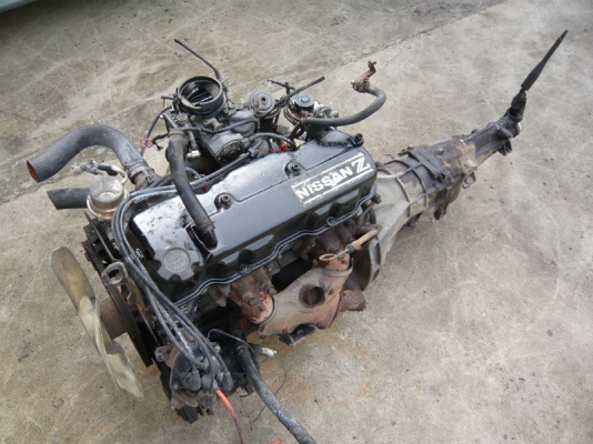 ขายเครื่องยนต์นิสสันเบนซินขับหลัง Z16 8950 บาท