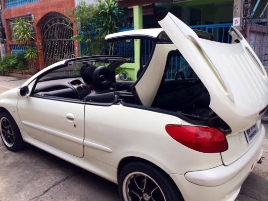 T&T BIKE RAMA2 ขายPEUGEOT 206 เปิดประทุน เครื่อง1600 ปี2003รถสวยวิ่งมา7xxxxโลล้อแมก16ยางปี13 ราคา585000 T&T BIKE RAMA2 ขายPEUGEOT 206 เปิดประทุน เครื่อง1600 ปี2003รถสวยวิ่งมา7xxxxโลล้อแมก16ยางปี13 ราคา585000