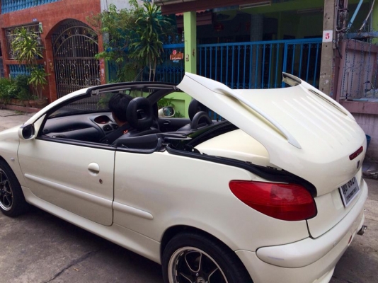 T&T BIKE RAMA2 ขายPEUGEOT 206 เปิดประทุน เครื่อง1600 ปี2003รถสวยวิ่งมา7xxxxโลล้อแมก16ยางปี13 ราคา585000 T&T BIKE RAMA2 ขายPEUGEOT 206 เปิดประทุน เครื่อง1600 ปี2003รถสวยวิ่งมา7xxxxโลล้อแมก16ยางปี13 ราคา585000