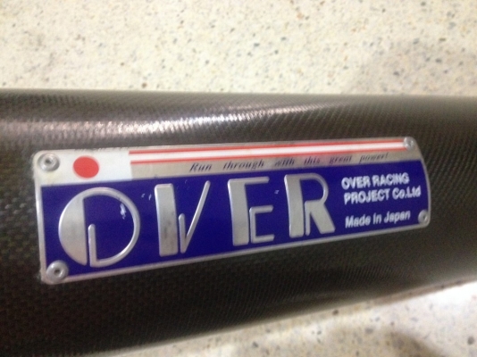 OVER RECING เเท้ JAPAN คาร์บอนไฟเบอร์ของเก่าญี่ปุ่นสภาพสวย